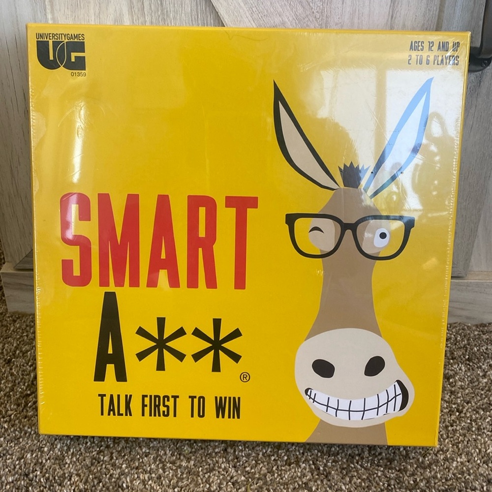 NWT Smart Ass Trivia Board Game